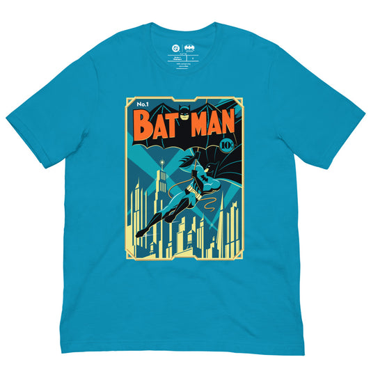 BATMAN Comic Con Exclusive T-Shirt Aqua