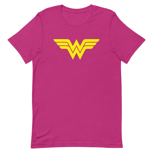 Wonder woman logo t-shirt - berry