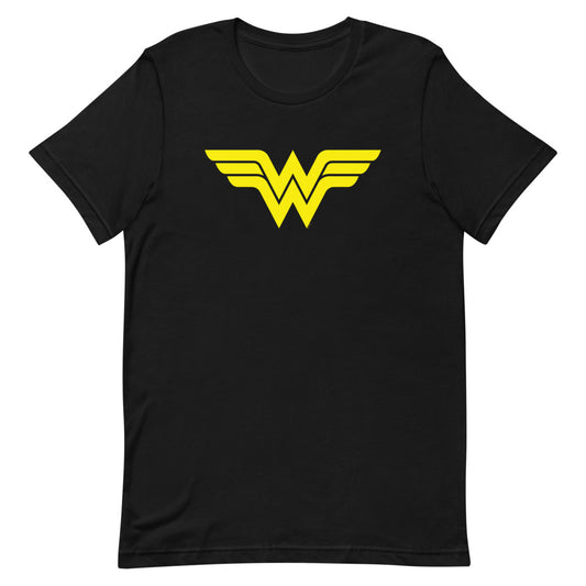 Wonder woman logo t-shirt - black