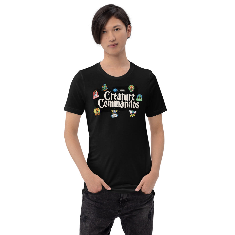 CREATURE COMMANDOS Roll Call T-shirt