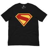Superman 2025 t-shirt - s-shield - black