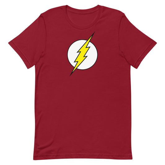 The flash logo t-shirt - cardinal