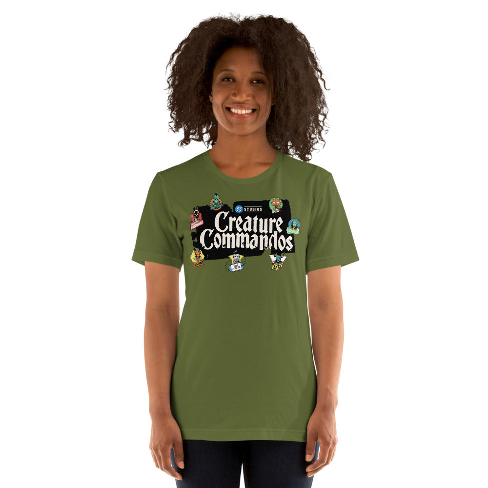 CREATURE COMMANDOS Roll Call T-shirt