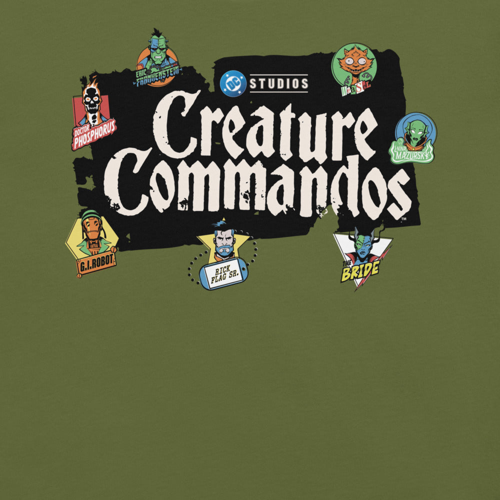 CREATURE COMMANDOS Roll Call T-shirt