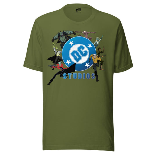 Creature commandos task force m t-shirt - olive