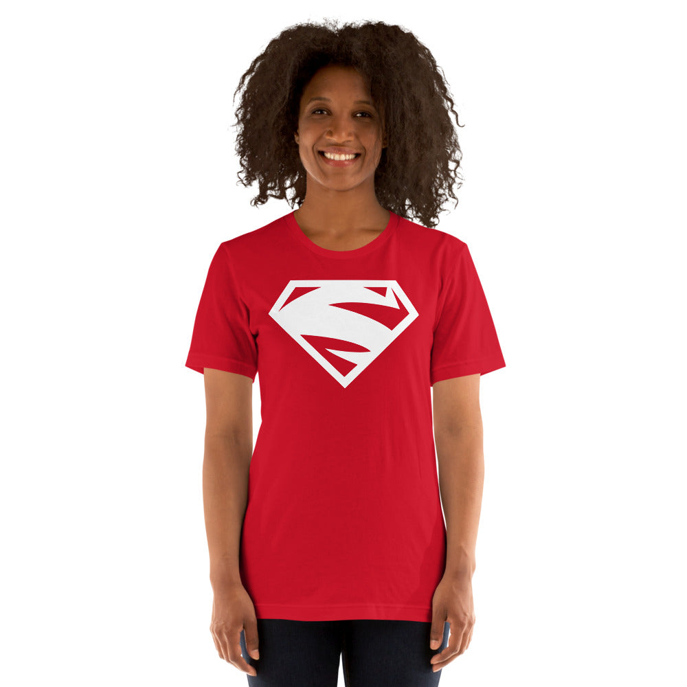 SUPERMAN Blue/Red Logo T-shirt