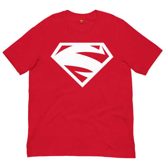 SUPERMAN Blue/Red Logo T-shirt