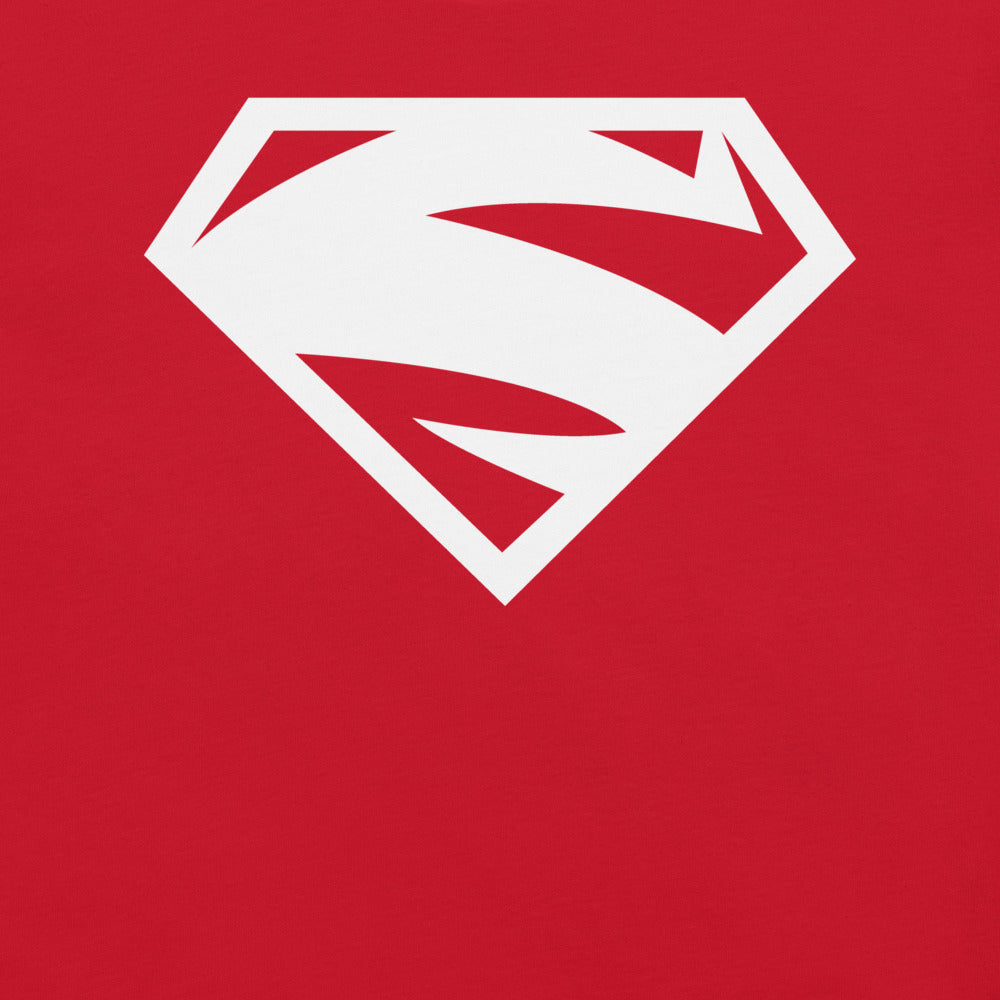 SUPERMAN Blue/Red Logo T-shirt