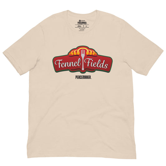 Peacemaker fennel fields t-shirt - soft cream