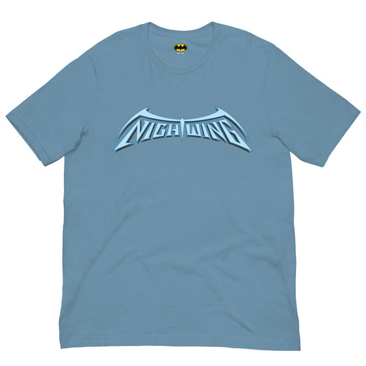 Nightwing ‘90s logo t-shirt - steel blue