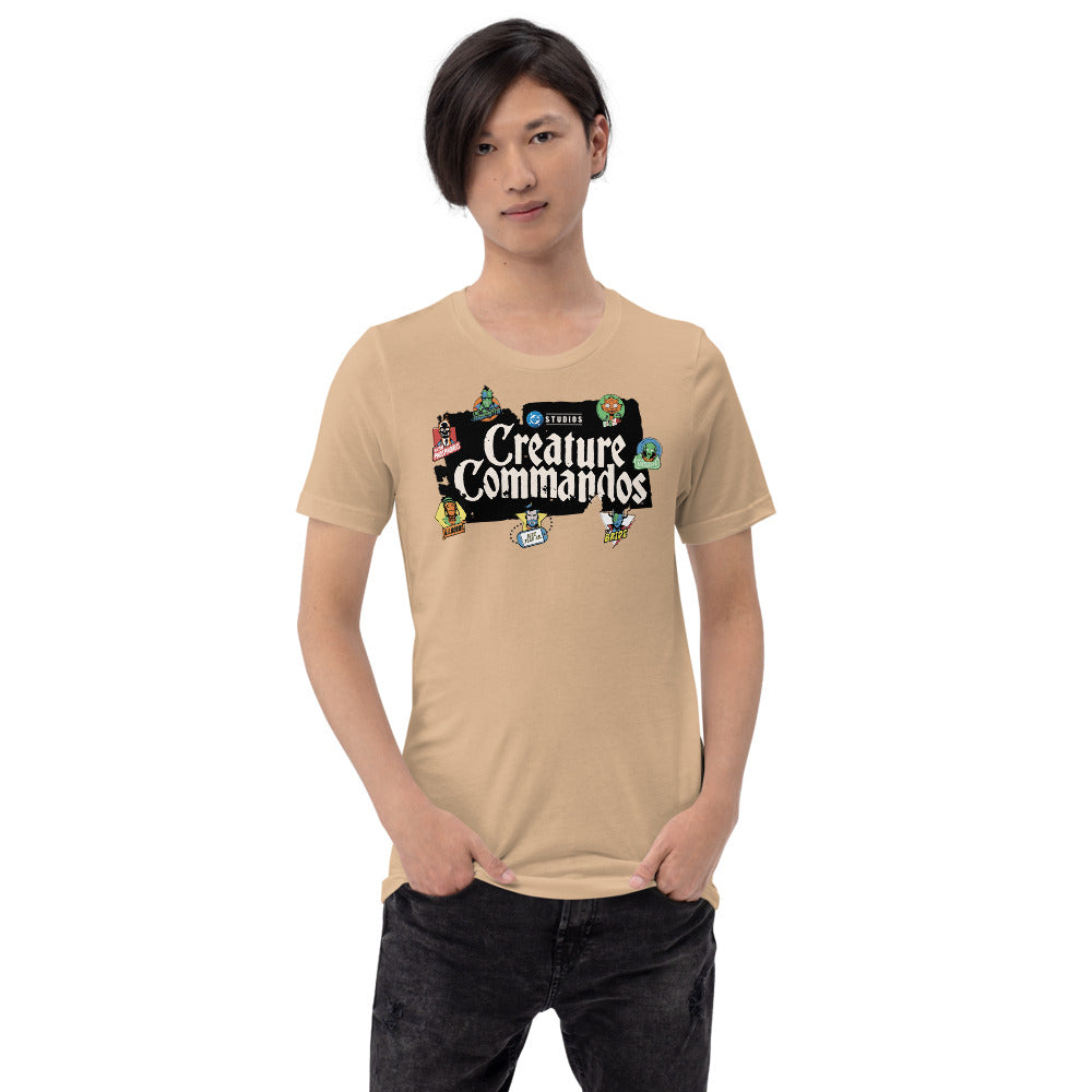 CREATURE COMMANDOS Roll Call T-shirt