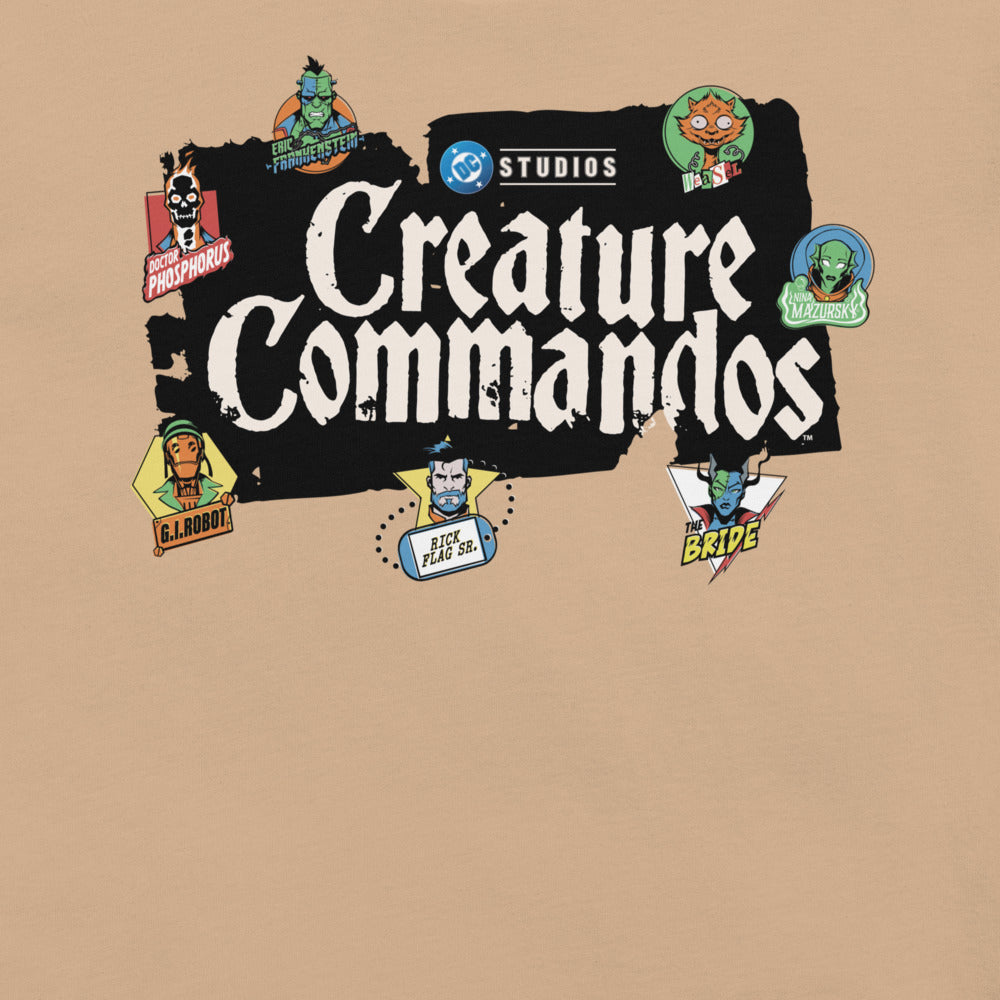 CREATURE COMMANDOS Roll Call T-shirt