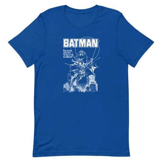 Batman (1989) pale moonlight t-shirt - true royal