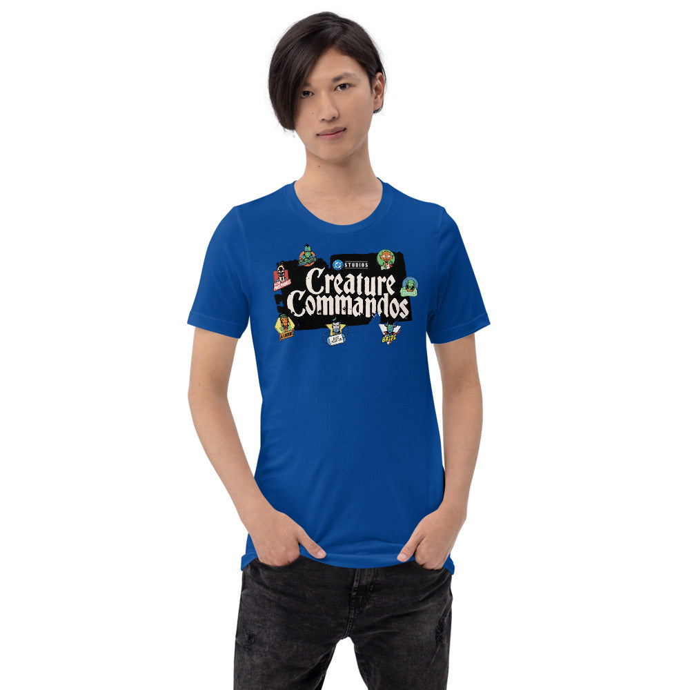 CREATURE COMMANDOS Roll Call T-shirt