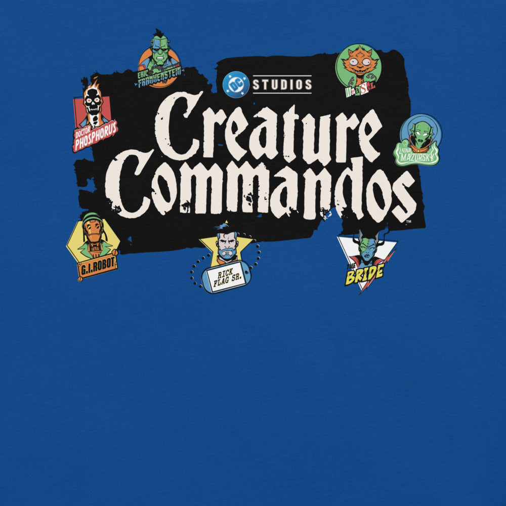 CREATURE COMMANDOS Roll Call T-shirt