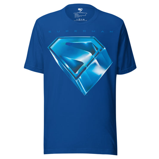 Superman (2025 movie) stylized s-shield t-shirt - true royal