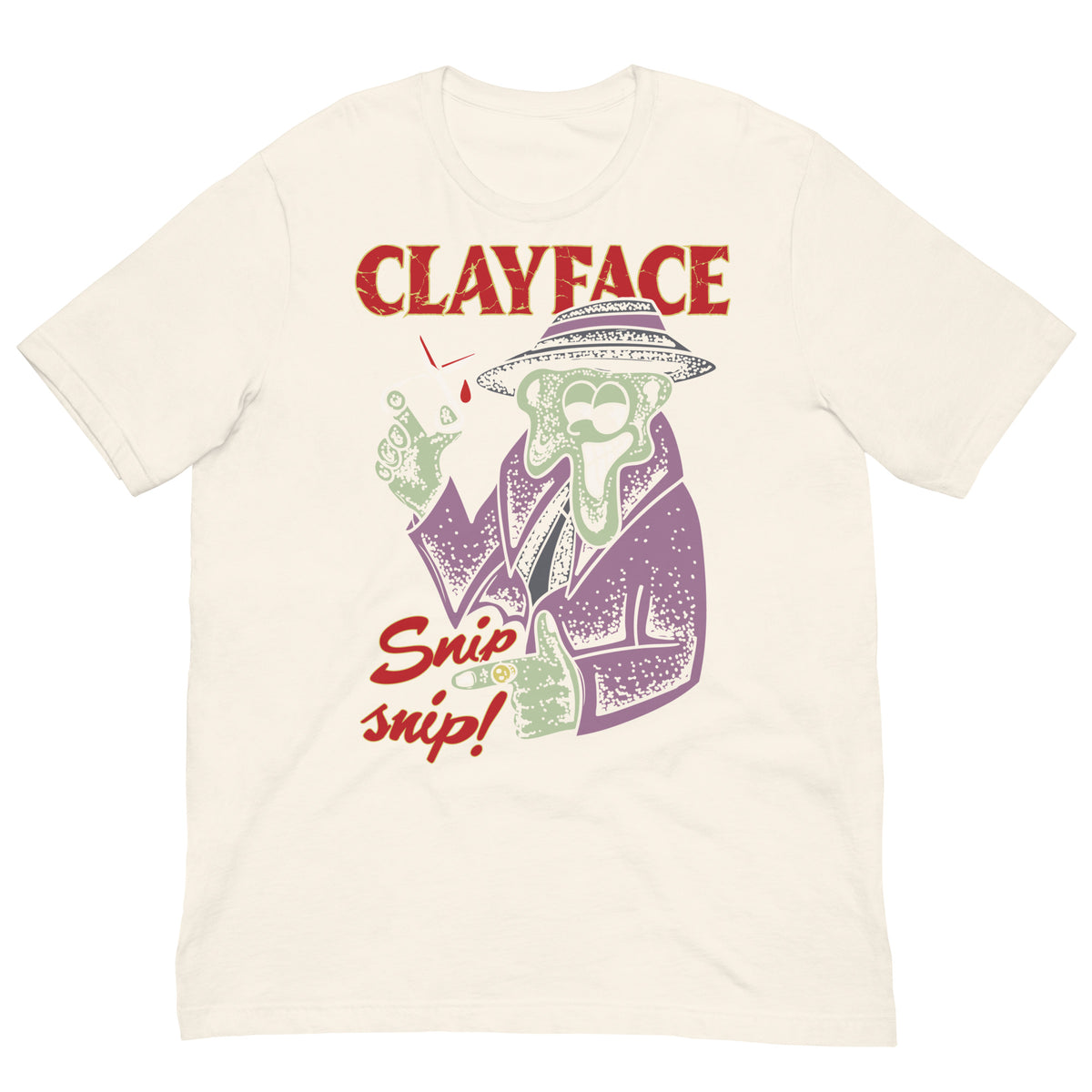 CLAYFACE (2026 Movie) x Canton Studio Snip Snip T-shirt