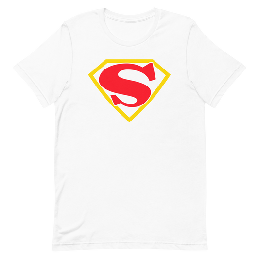 Superman golden age s-shield t-shirt - white