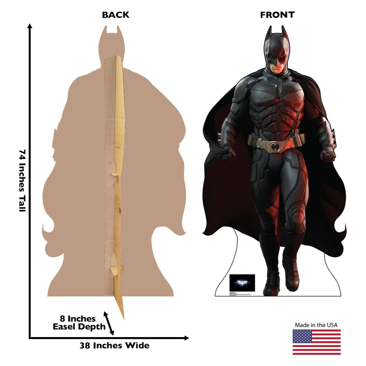 THE DARK KNIGHT RISES Batman Cardboard Cutout Standee