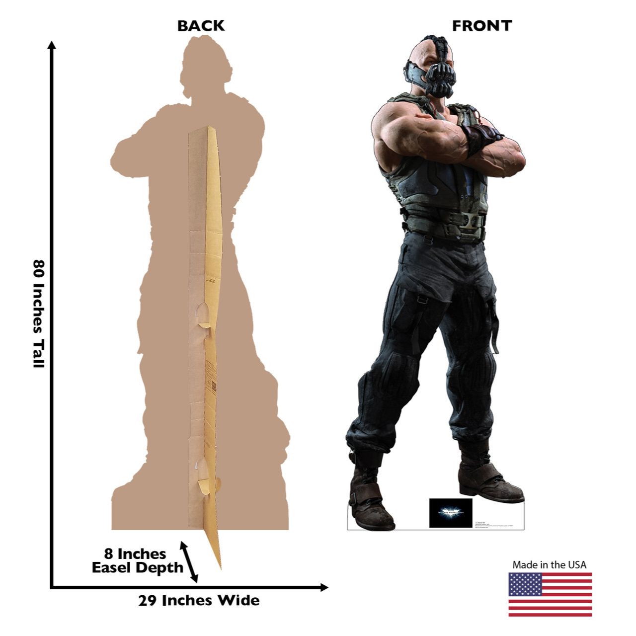 THE DARK KNIGHT RISES Bane Cardboard Cutout Standee – DC Shop