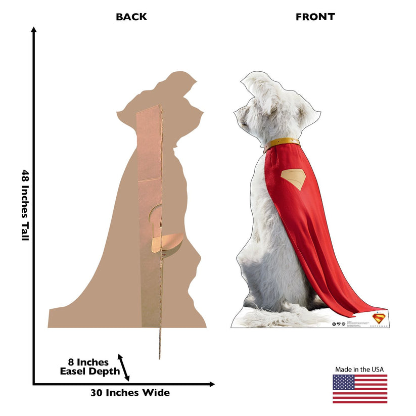 SUPERMAN (2025 Movie) Krypto Cardboard Cutout Standee – DC Shop