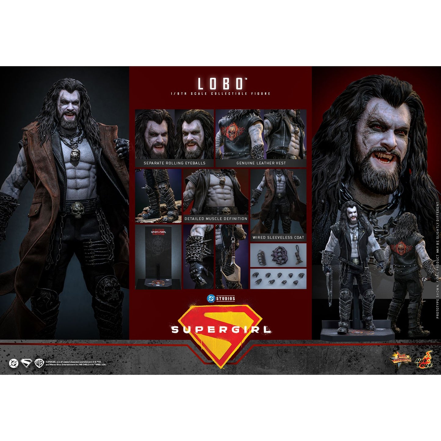 SUPERGIRL (2026 Movie) Lobo Sixth Scale Figure by Hot Toys-26