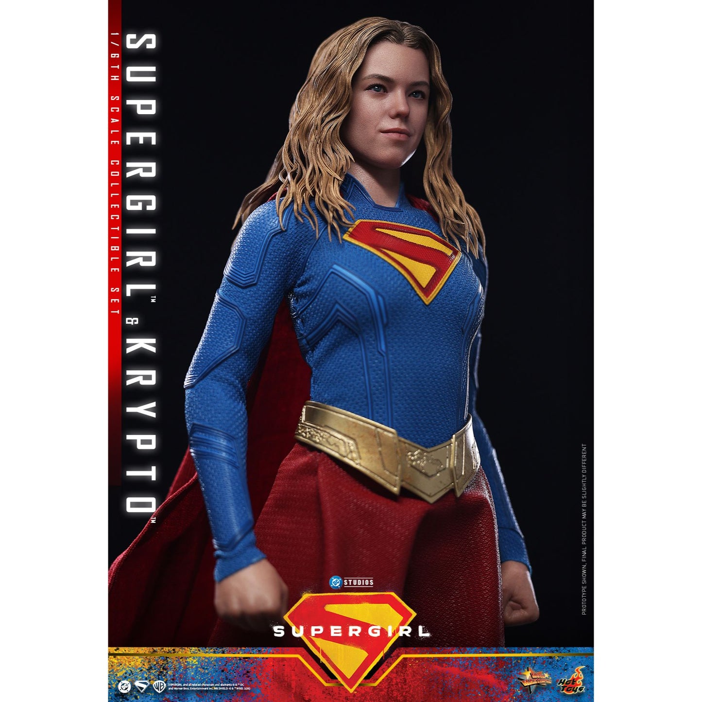 SUPERGIRL (2026 Movie) Supergirl & Krypto Sixth Scale Figure Set by Hot Toys-12