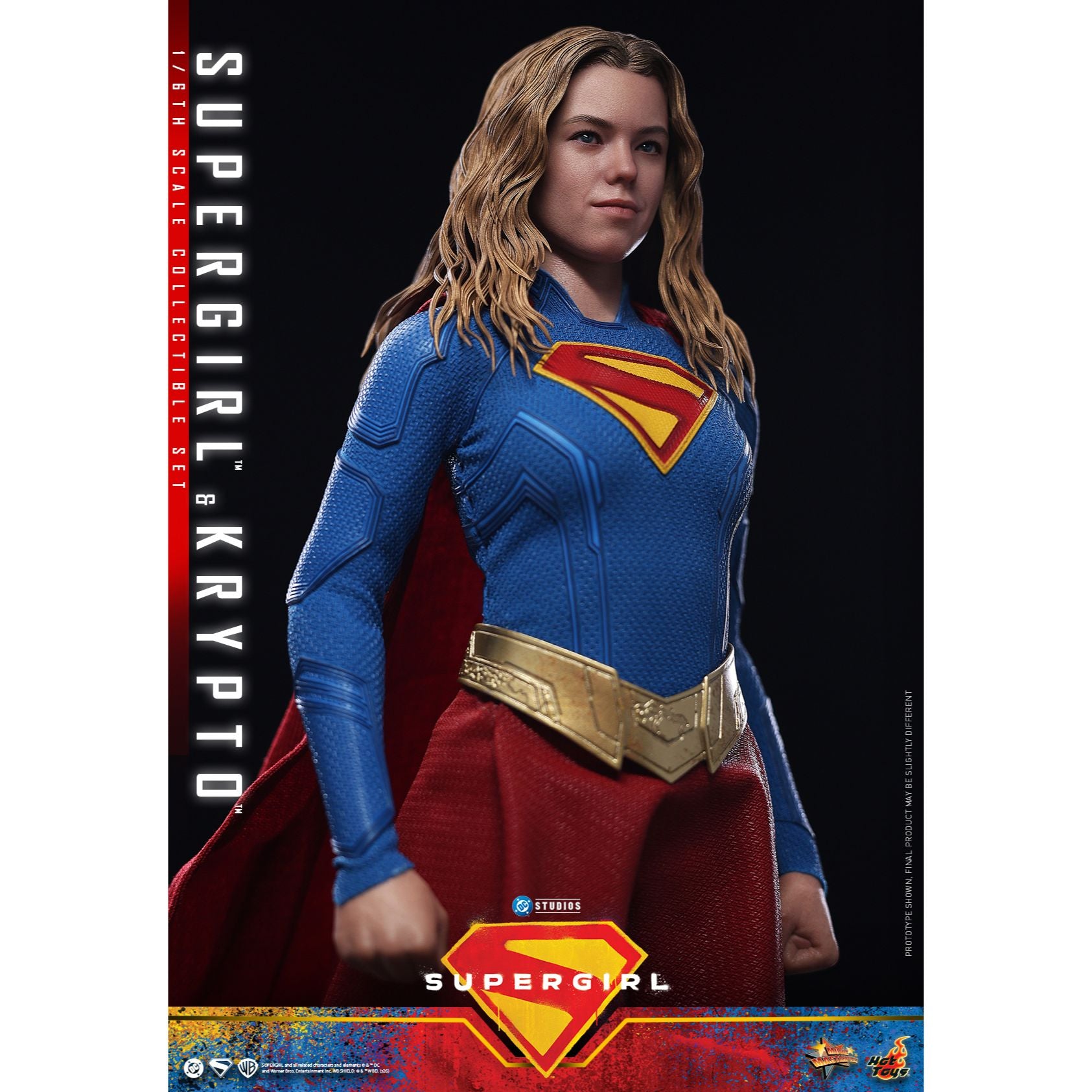 SUPERGIRL (2026 Movie) Supergirl & Krypto Sixth Scale Figure Set by Hot Toys-12
