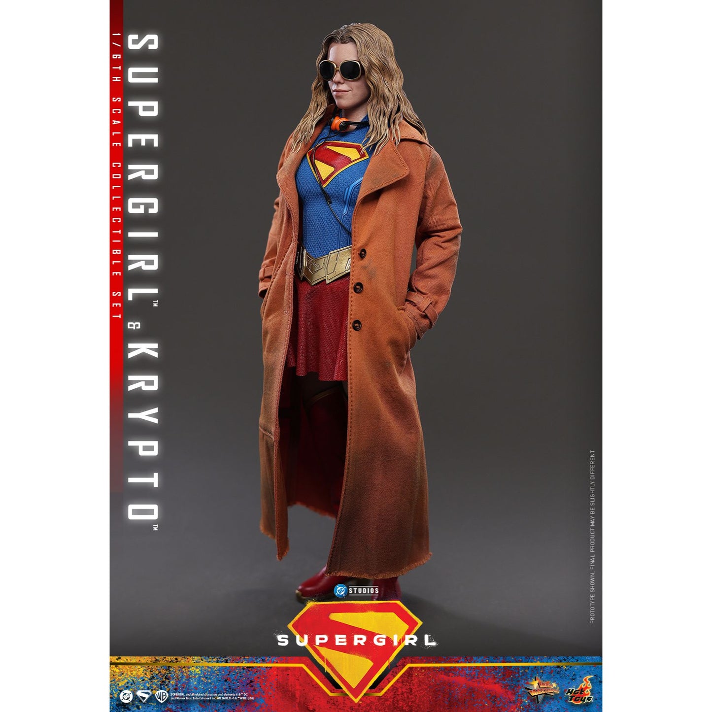 SUPERGIRL (2026 Movie) Supergirl & Krypto Sixth Scale Figure Set by Hot Toys-14