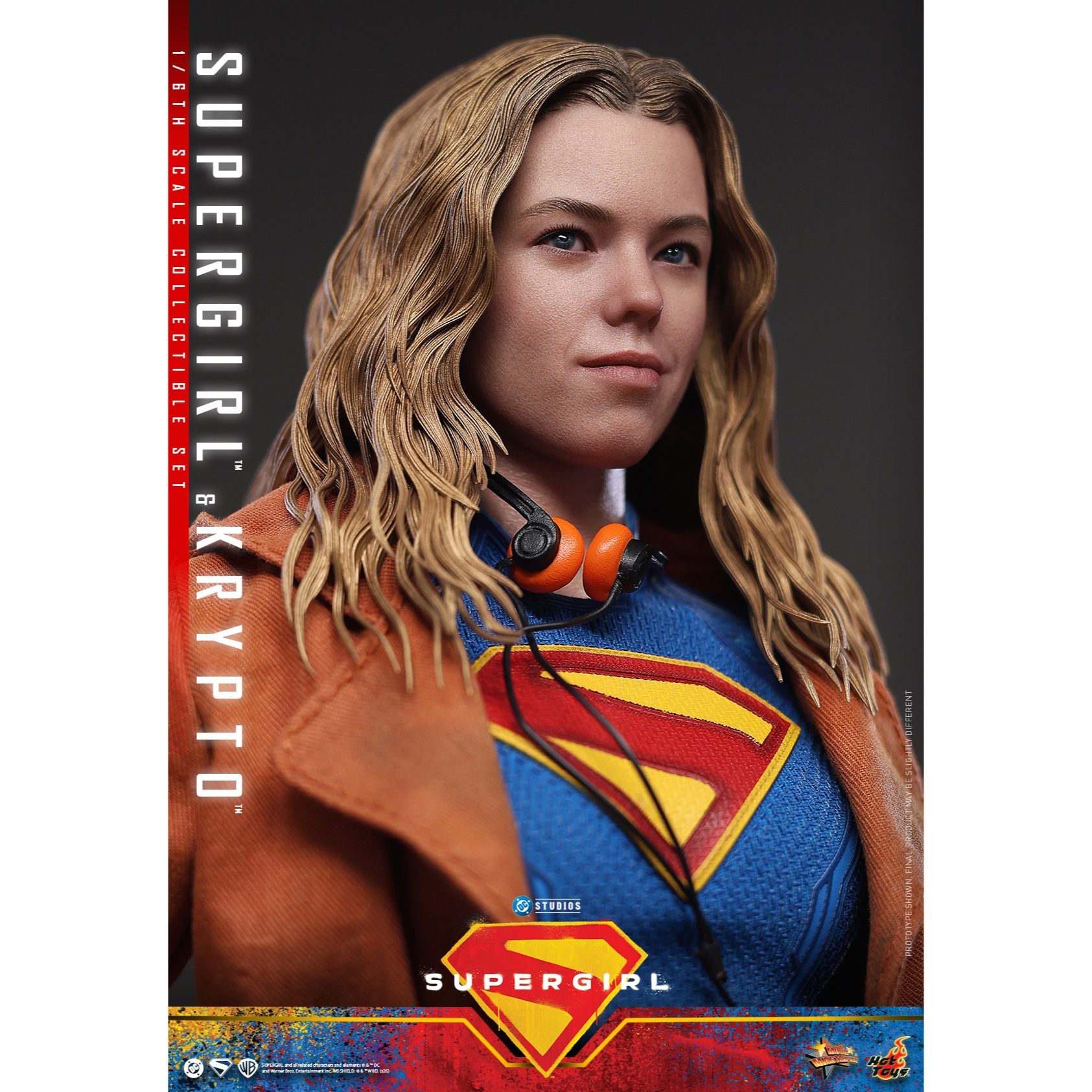 SUPERGIRL (2026 Movie) Supergirl & Krypto Sixth Scale Figure Set by Hot Toys-15