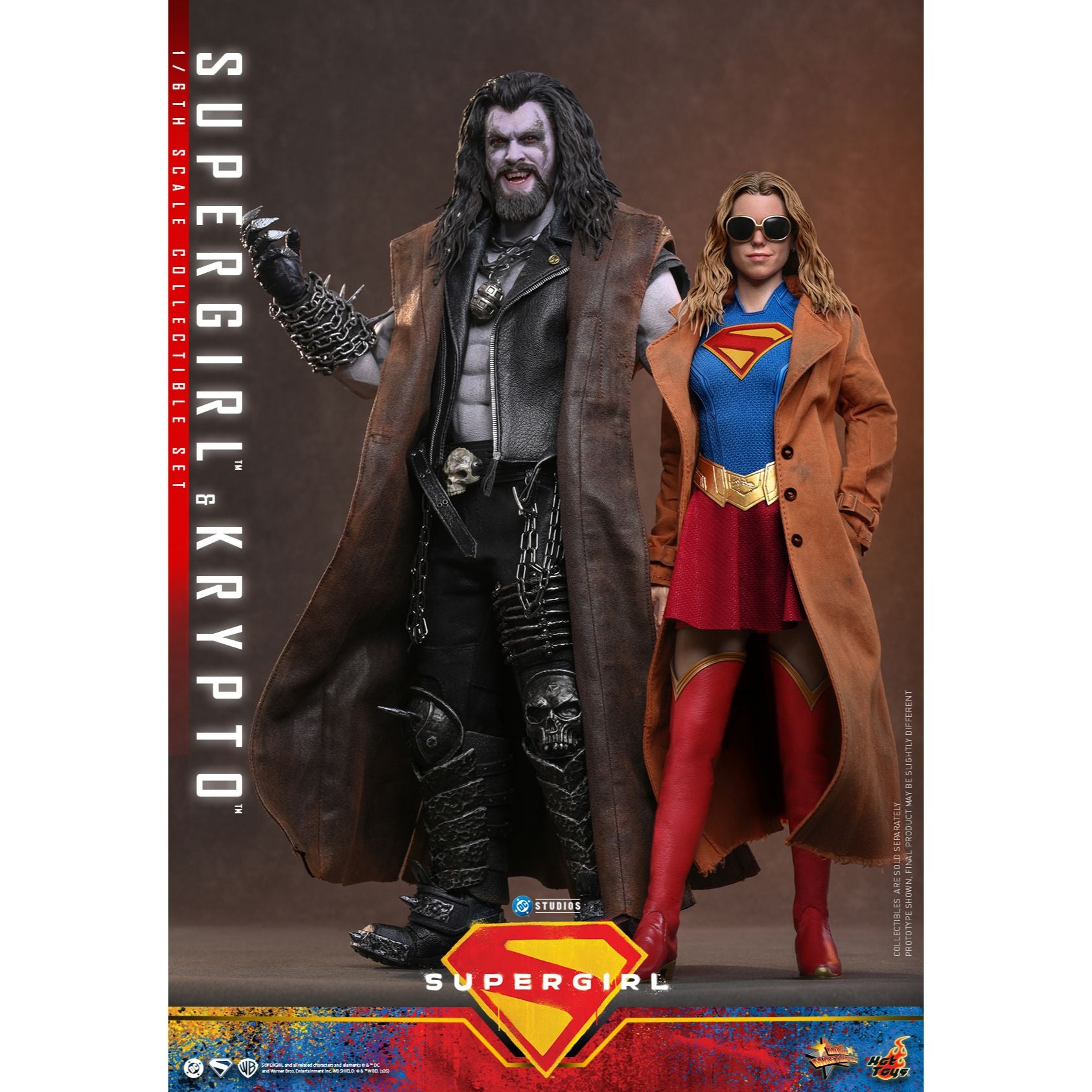 SUPERGIRL (2026 Movie) Supergirl & Krypto Sixth Scale Figure Set by Hot Toys-16