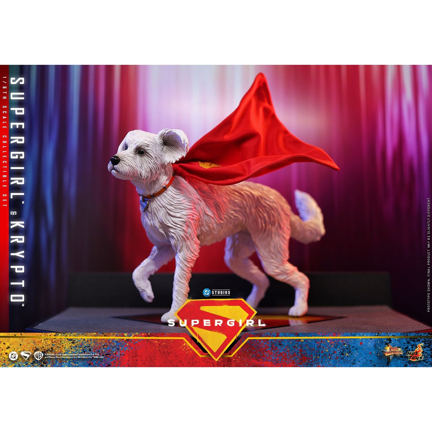 SUPERGIRL (2026 Movie) Supergirl & Krypto Sixth Scale Figure Set by Hot Toys-17