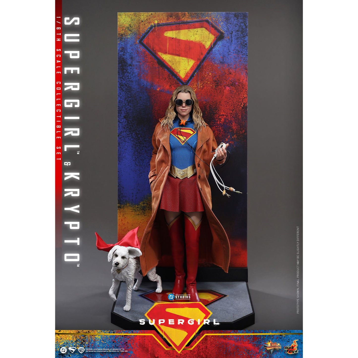 SUPERGIRL (2026 Movie) Supergirl & Krypto Sixth Scale Figure Set by Hot Toys-19