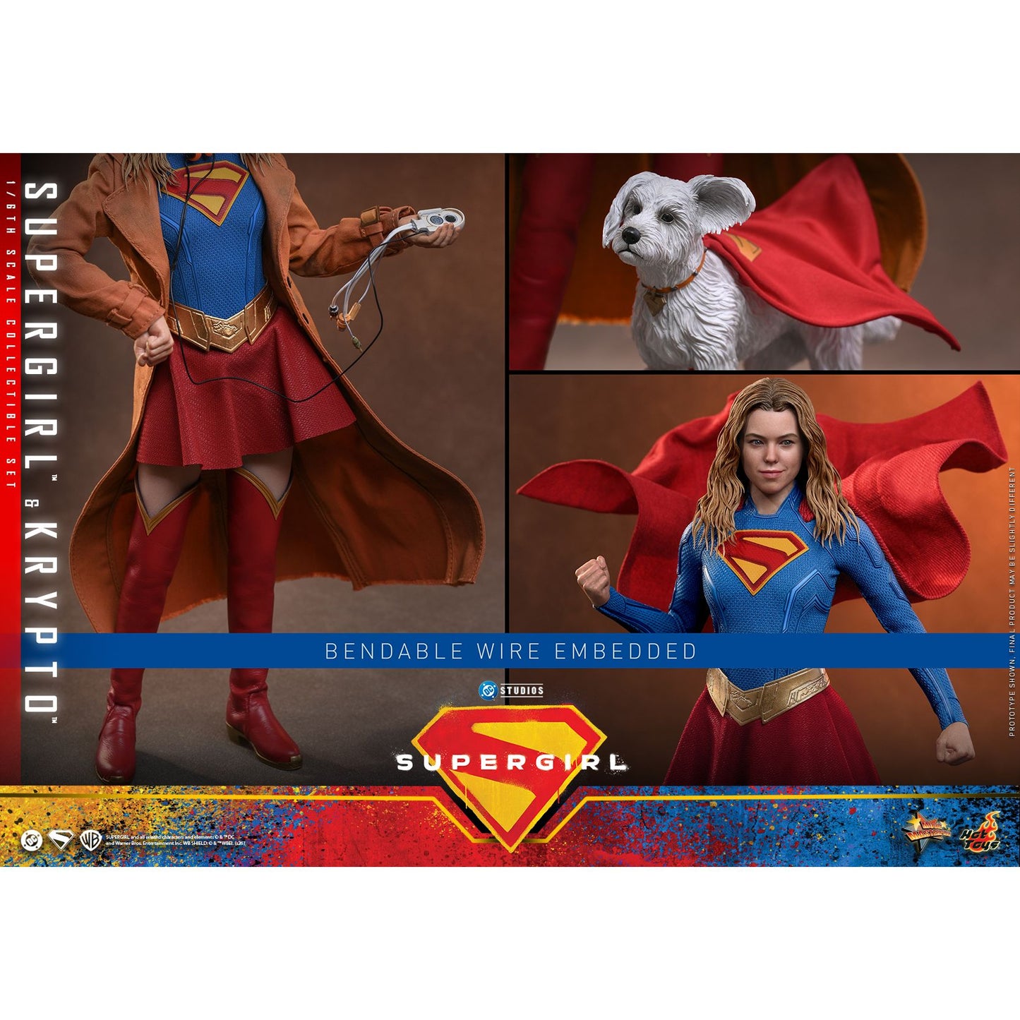 SUPERGIRL (2026 Movie) Supergirl & Krypto Sixth Scale Figure Set by Hot Toys-20