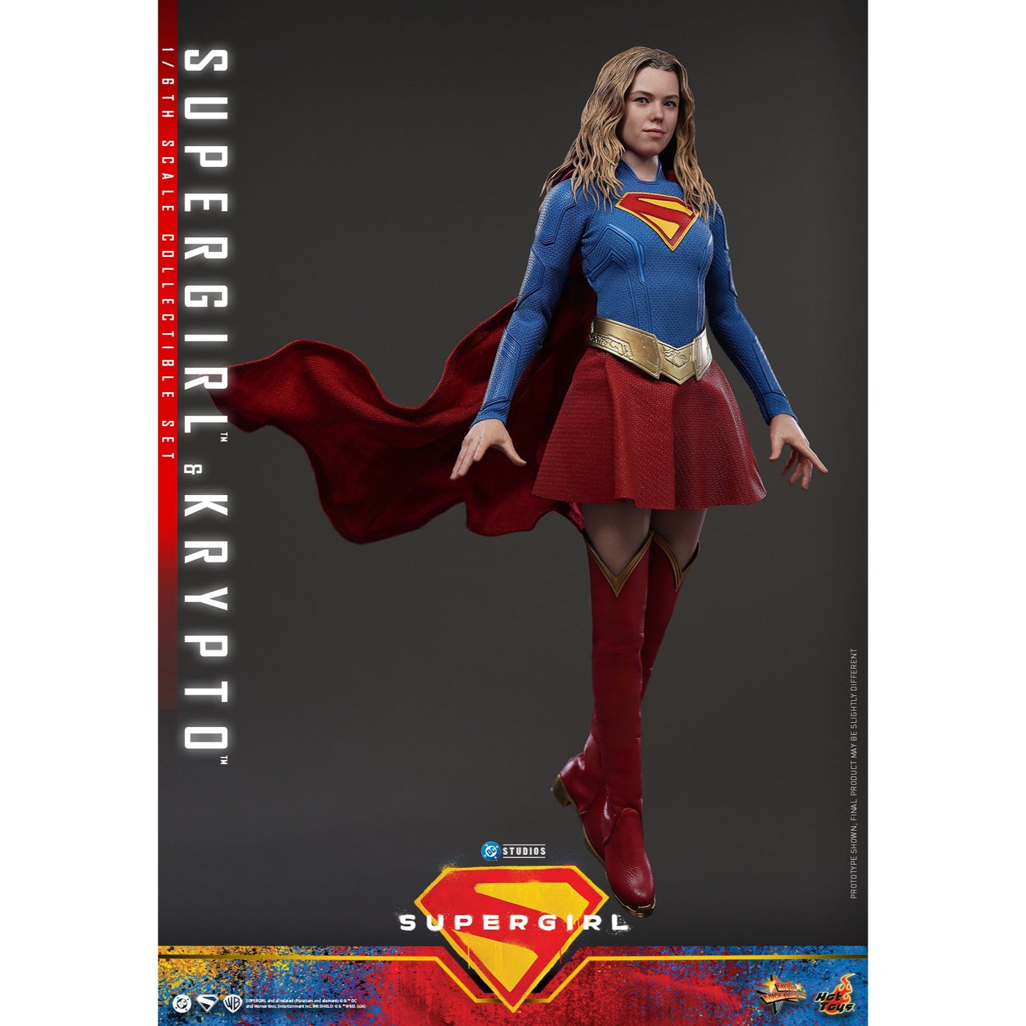 SUPERGIRL (2026 Movie) Supergirl & Krypto Sixth Scale Figure Set by Hot Toys-7