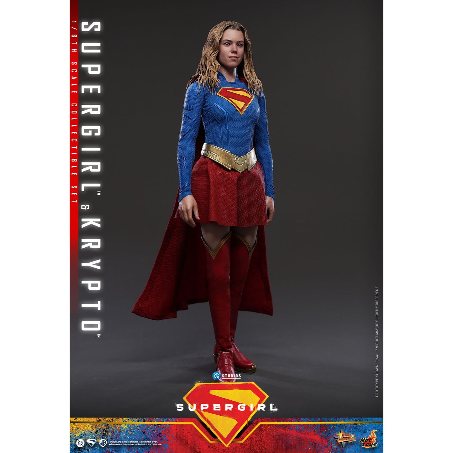 SUPERGIRL (2026 Movie) Supergirl & Krypto Sixth Scale Figure Set by Hot Toys-8