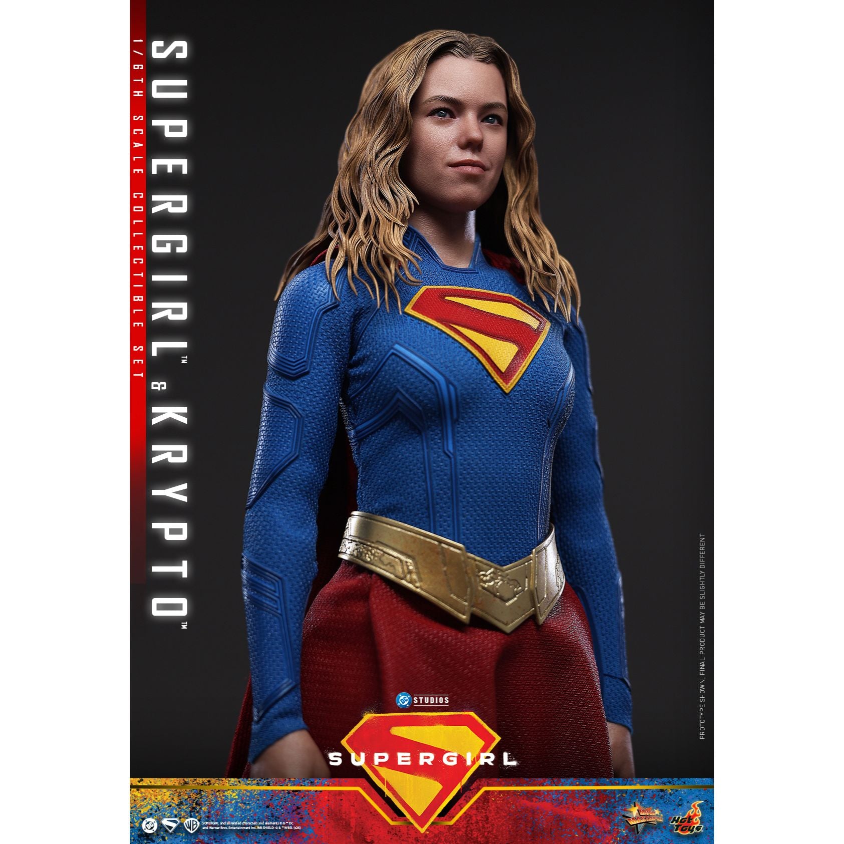 SUPERGIRL (2026 Movie) Supergirl & Krypto Sixth Scale Figure Set by Hot Toys-9
