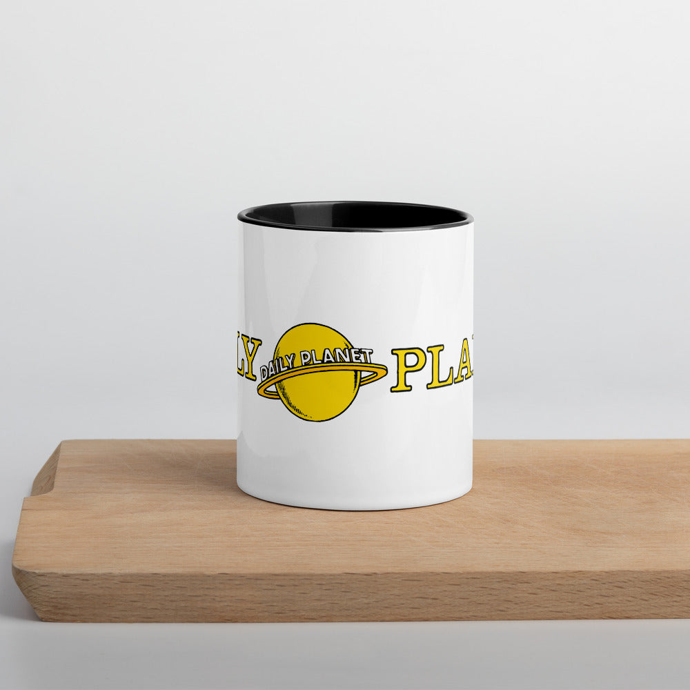 SUPERMAN Daily Planet Logo Two-tone Mug