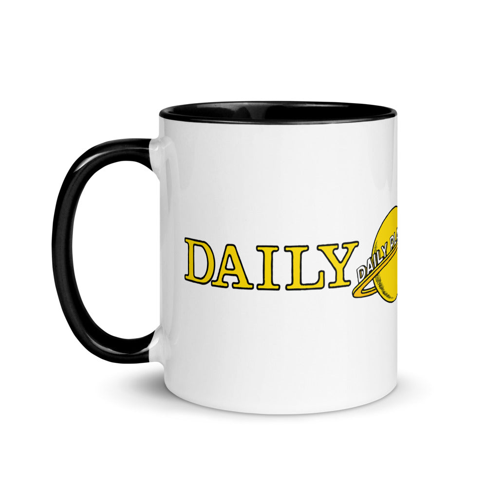 SUPERMAN Daily Planet Logo Two-tone Mug