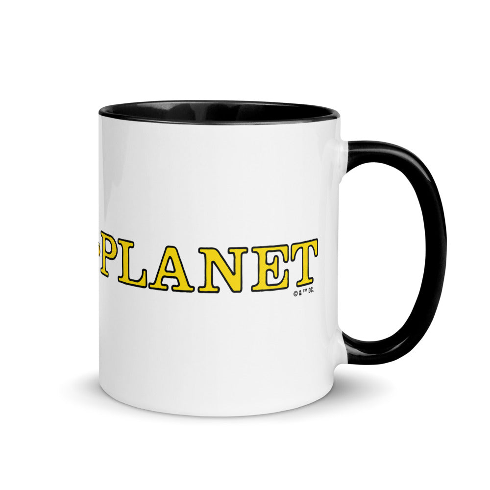 SUPERMAN Daily Planet Logo Two-tone Mug