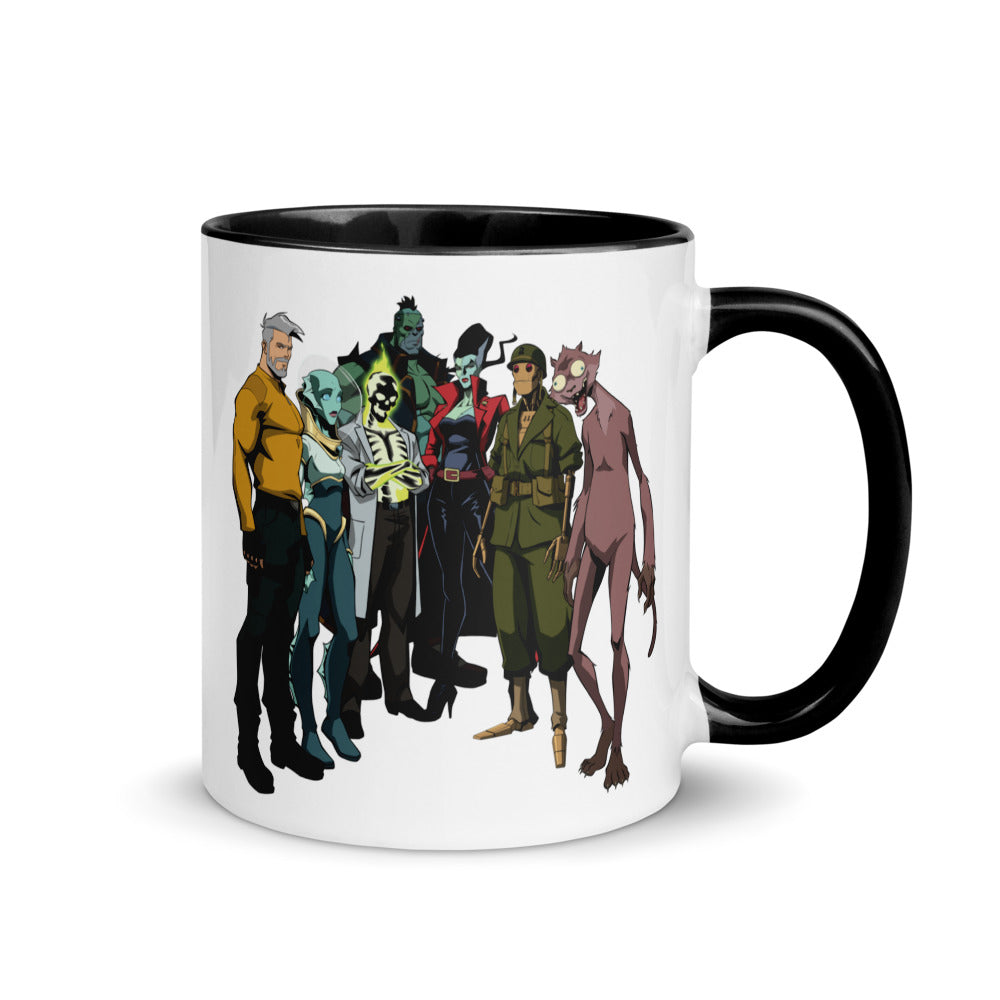 CREATURE COMMANDOS Monsters Ahead Two-tone Mug