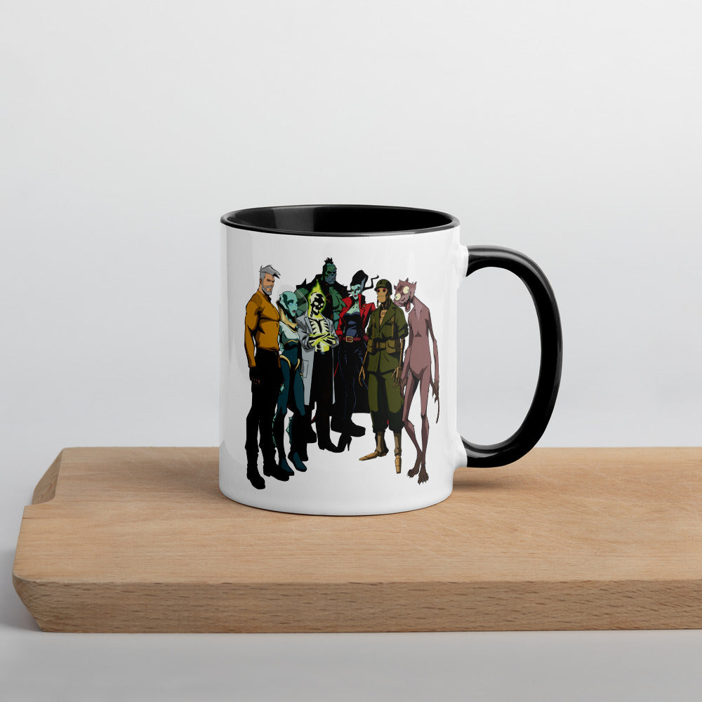 CREATURE COMMANDOS Monsters Ahead Two-tone Mug