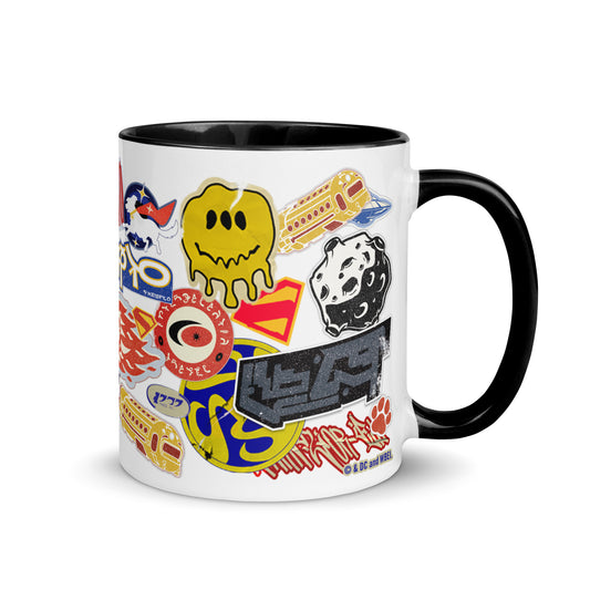 Supergirl (2026 movie) mug sticker bomb - black