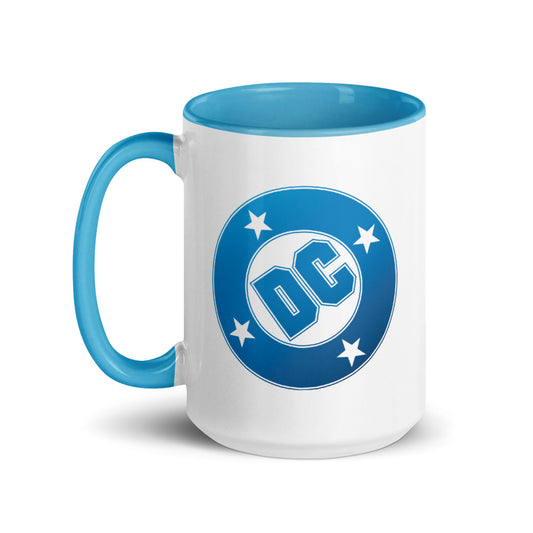 Dc logo two-tone mug - light blue