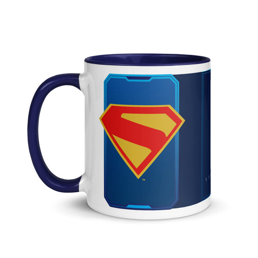 Superman (2025 movie) superman two-tone mug - dark blue