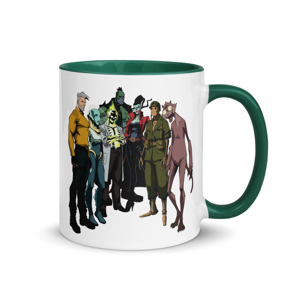 CREATURE COMMANDOS Monsters Ahead Two-tone Mug