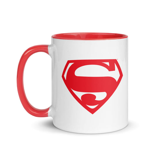 SUPERMAN: THE MOVIE Red Logo Two-tone Mug