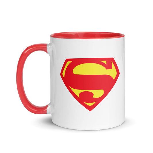 SUPERMAN: THE MOVIE Red & Yellow Logo Two-tone Mug