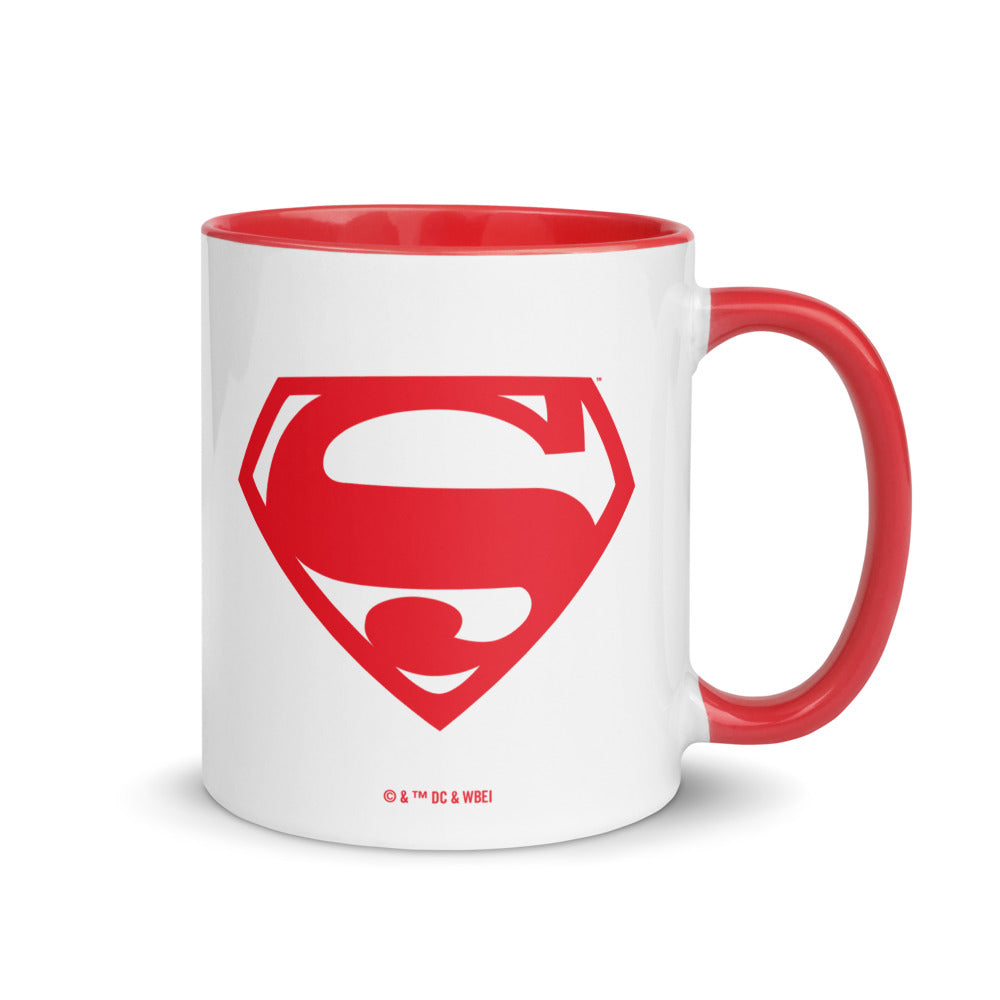 SUPERMAN: THE MOVIE Red Logo Two-tone Mug