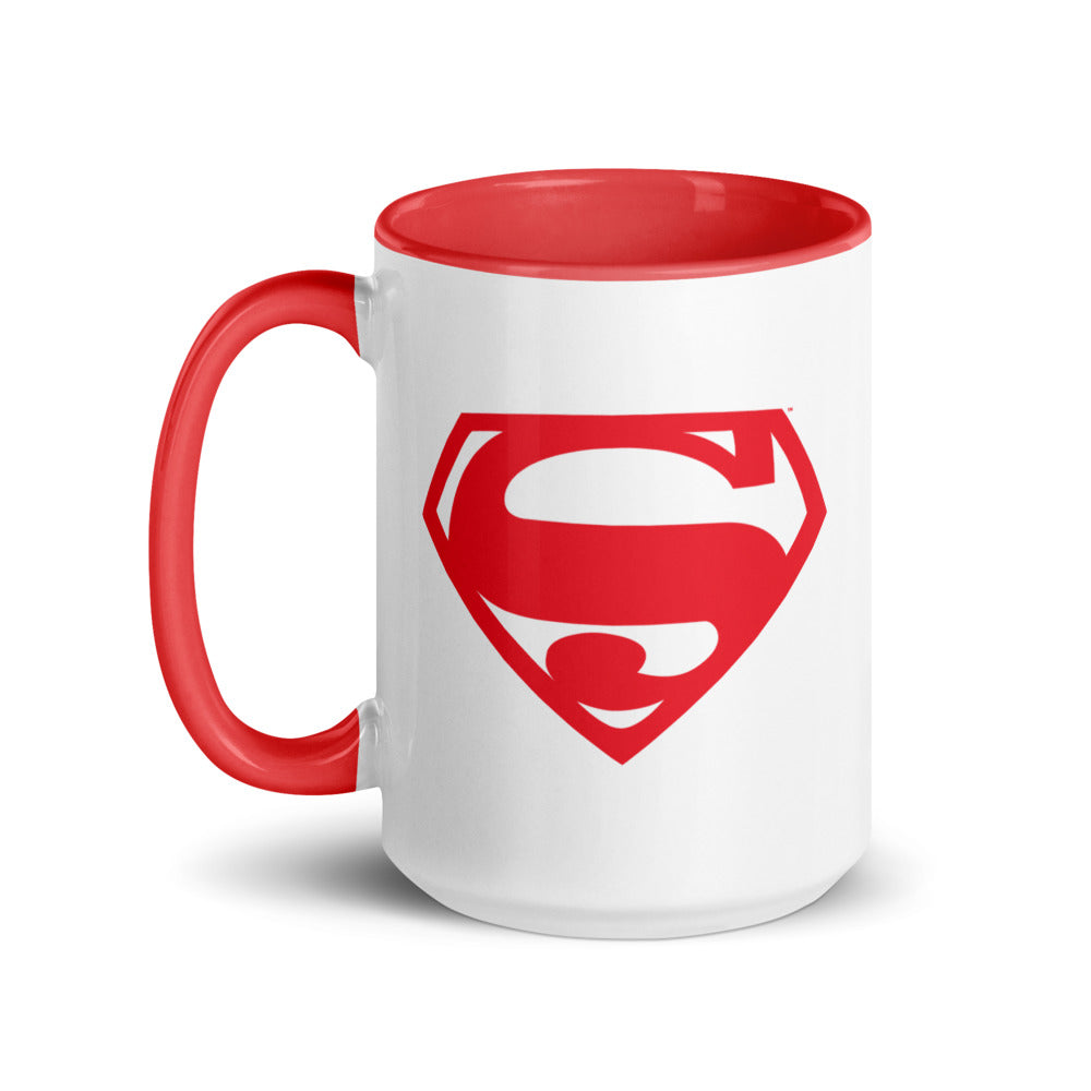 SUPERMAN: THE MOVIE Red Logo Two-tone Mug